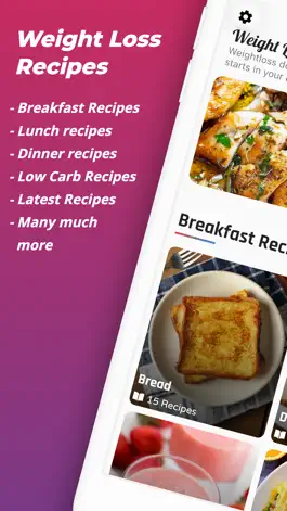 Game screenshot Weight Loss Recipes | LowCarb mod apk