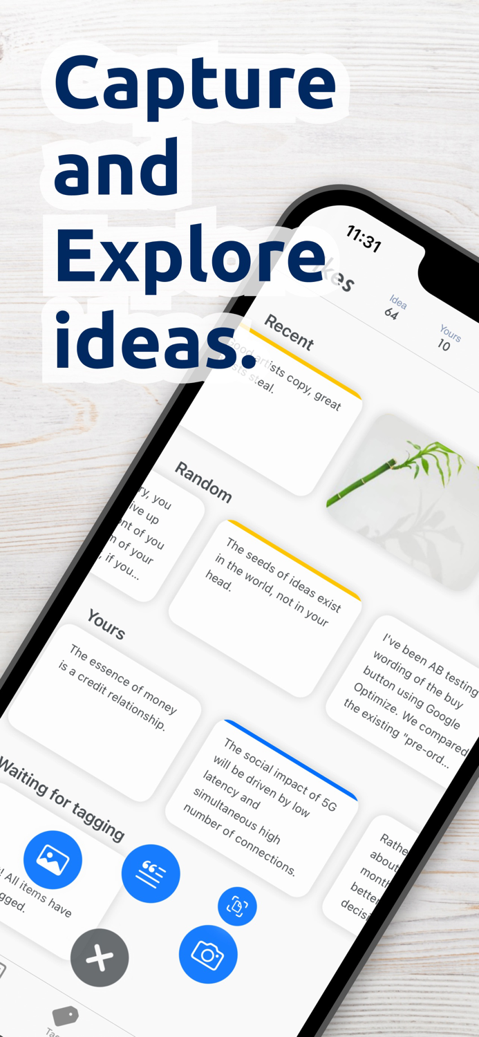 Ikes idea note management