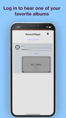 Game screenshot the Record Player hack