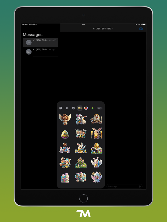 Screenshot #6 pour Divine Easter Stickers