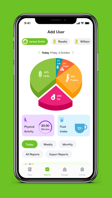 Zenova Meal Planner Screenshot
