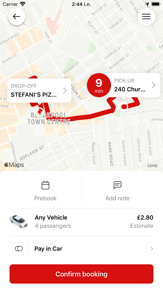 #3. C Cabs (iOS) 来自: Red Cab Taxis Ltd