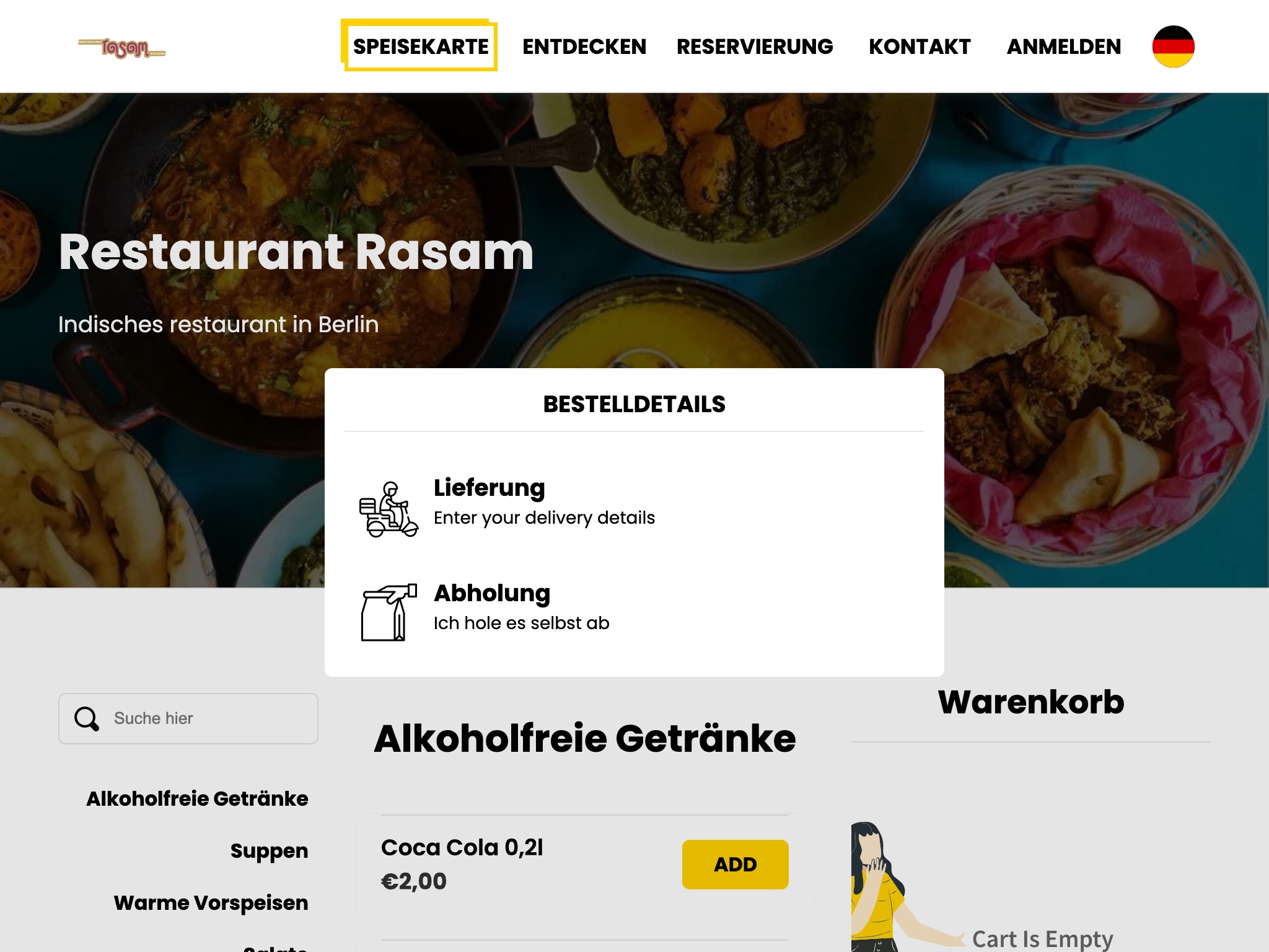 Restaurant Rasam screenshot 2