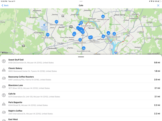 TrackRoad iPad screenshot 7 - Navigation app