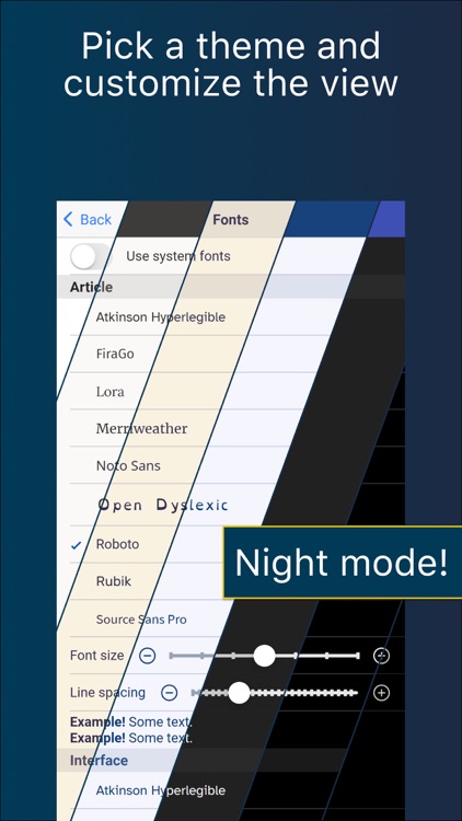 Read RSS and more... - Readine