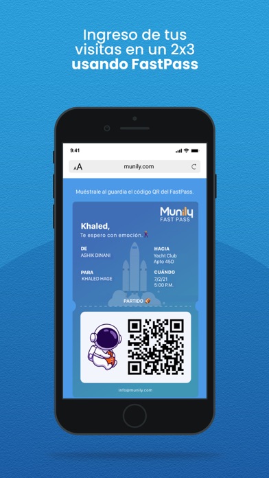 Munily - Gestión de Edificios Screenshot