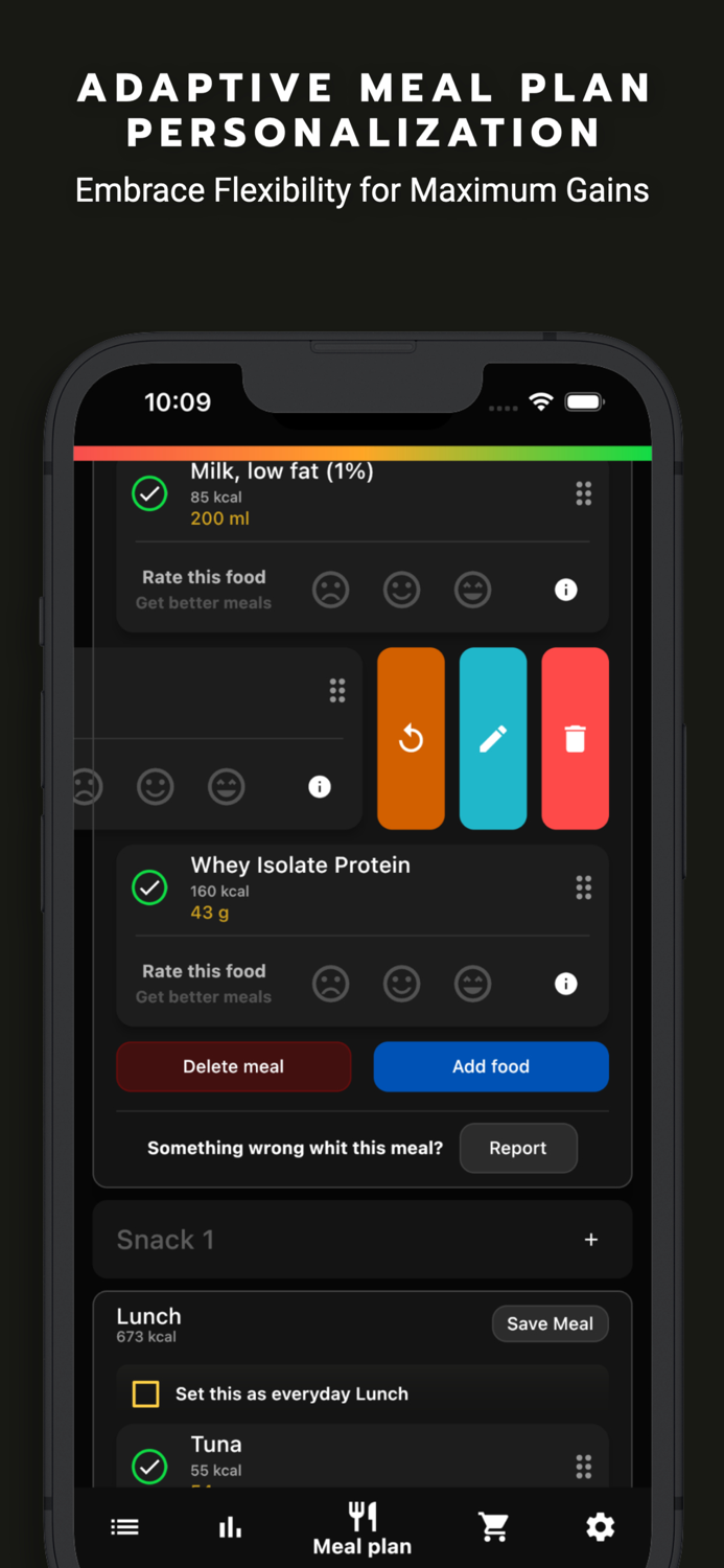 Gaintrain Bulking Meal Planner