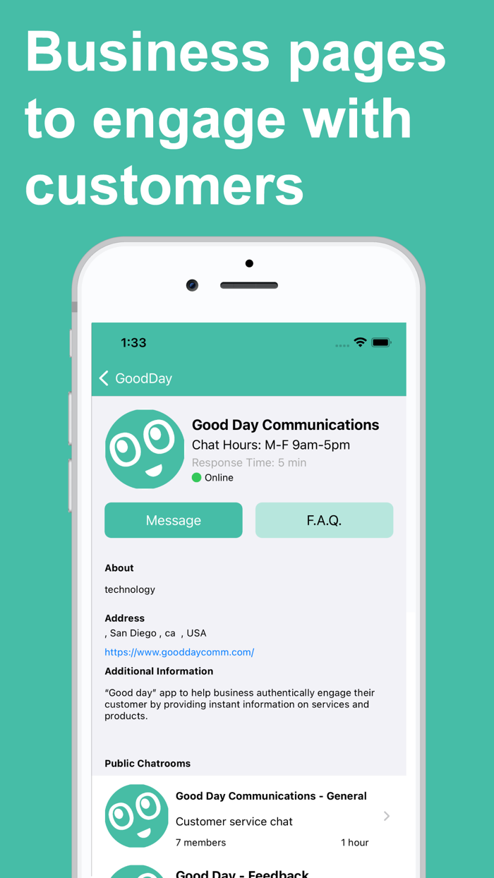 GoodDay Customer Service