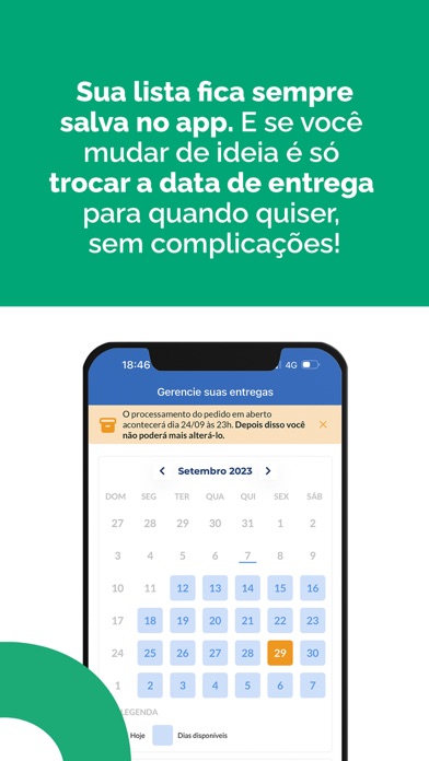 Shopper Supermercado Online Screenshot