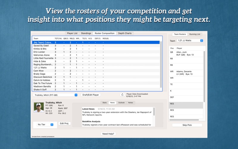 fantasy football draft '23 problems & solutions and troubleshooting guide - 2