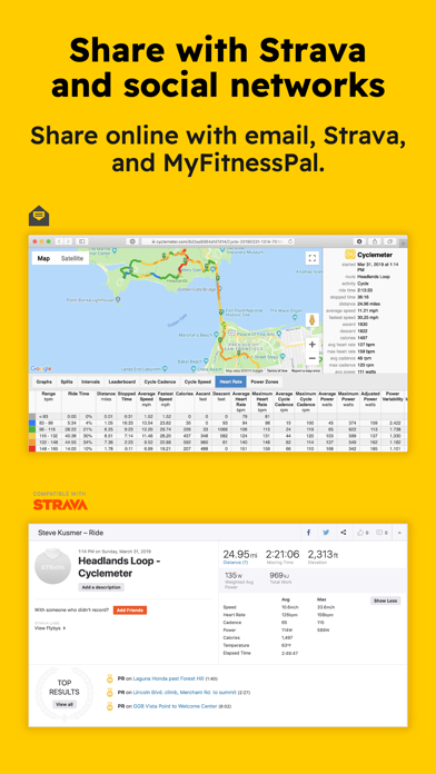 Cyclemeter Cycling Tracker Screenshot