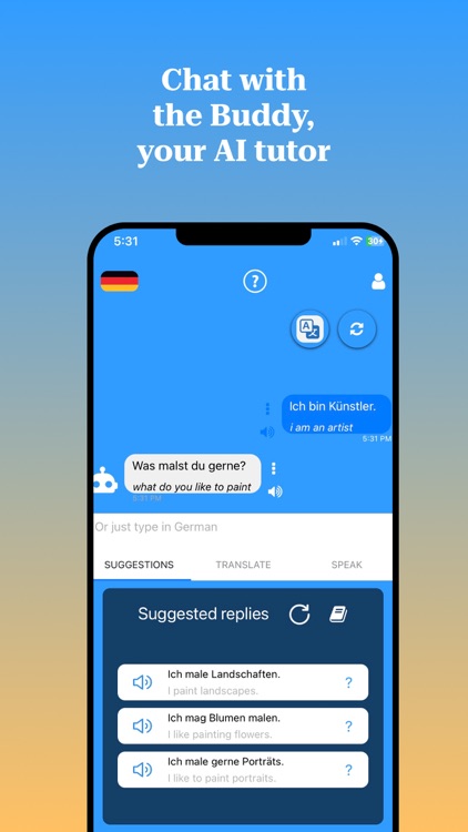 Say! Language learning