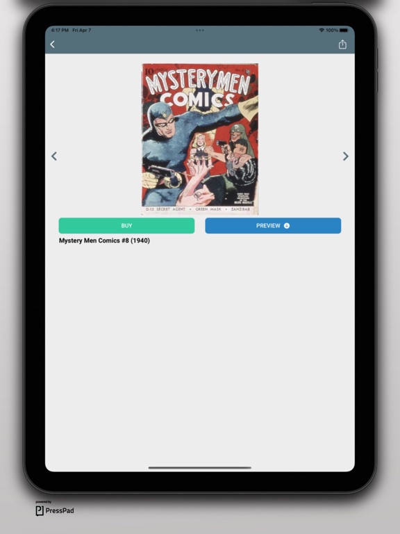 Screenshot #5 pour Golden Age Comic Books