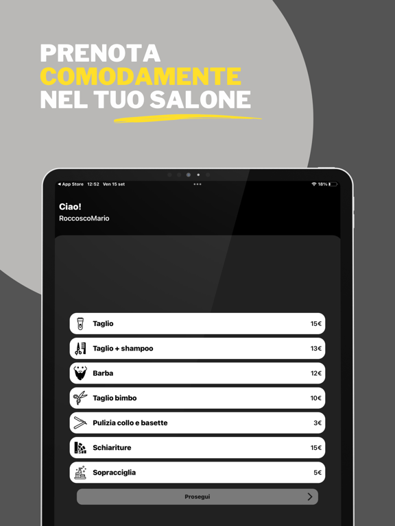 Screenshot #4 pour Nicola Stasio Barber