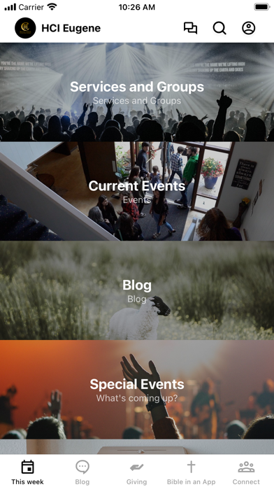 Harvest Church International Screenshot