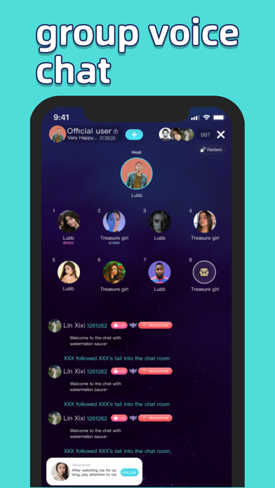 LiveHub - 18+ Live Chat & Meet Screenshot