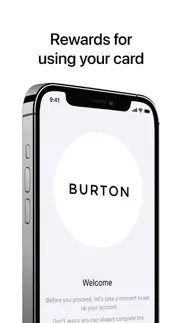 burton card iphone screenshot 1