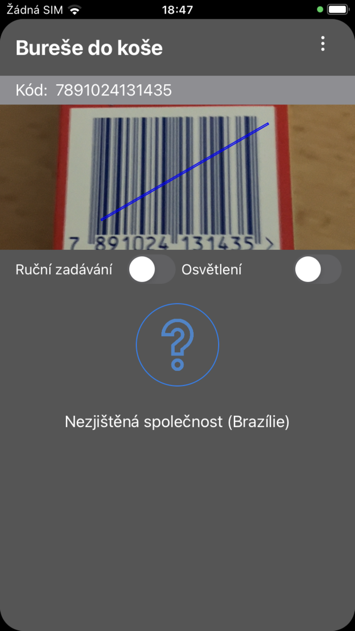 Bureše do koše pro mobil