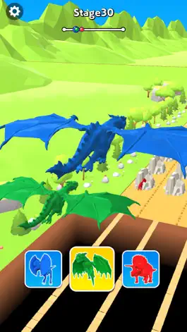 Game screenshot Dino Ninja Race apk