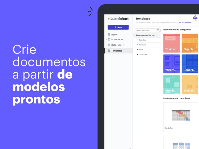 Bibliotecas de formas no Lucidchart – Lucid.co