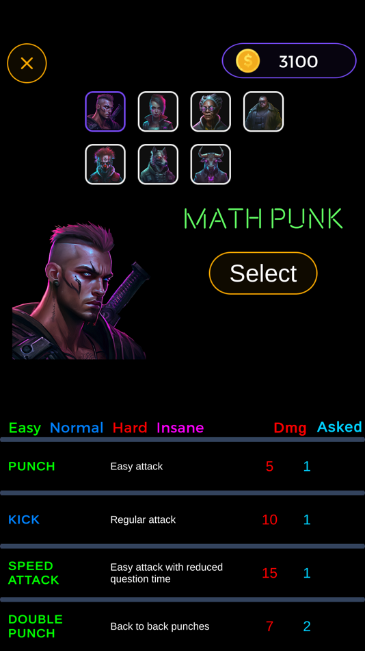 #2. Math Punks (iOS) 由: Brandon Kief