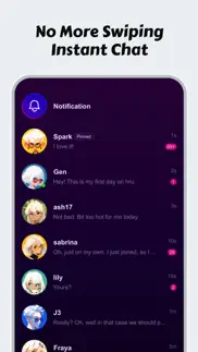 hru - instant chat iphone screenshot 2
