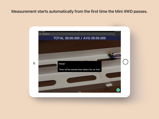 Mini4WD-LapTimer iPad screenshot 4 - Entertainment app