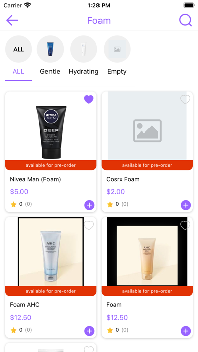 Navy Beauty Store Screenshot