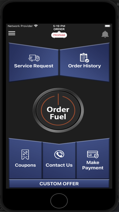 Order Fuel Screenshot