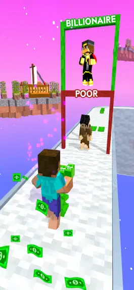 Game screenshot Craft Runner - Money Run 3D apk