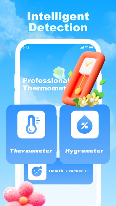 Thermometer Pro, indoor & room Screenshot