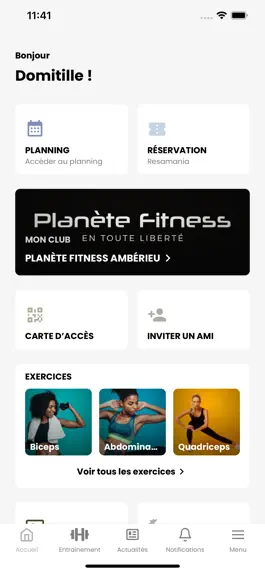 Game screenshot Planète Fitness France mod apk
