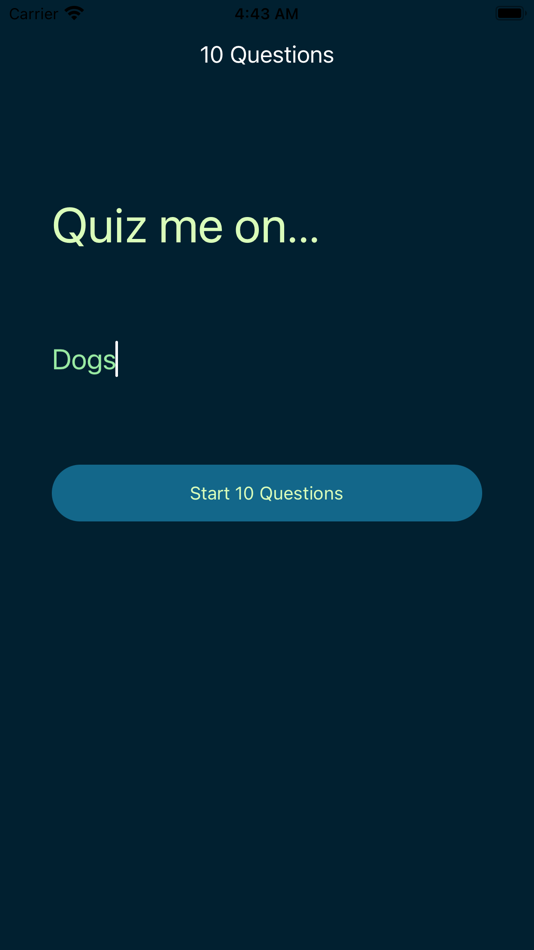 Quiz Me - AI Quiz Maker - 1.0.1 - (iOS)