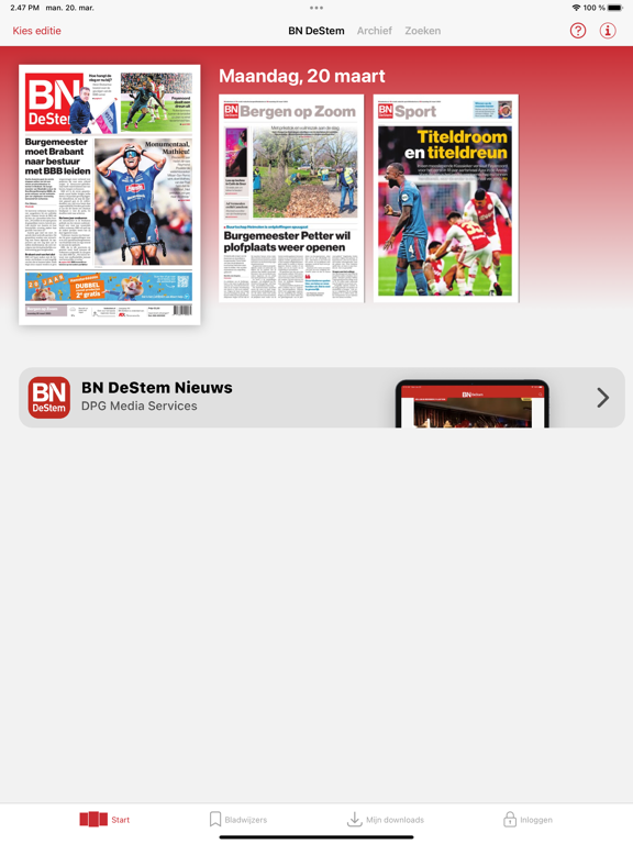 Screenshot #4 pour BN DeStem - Digitale krant