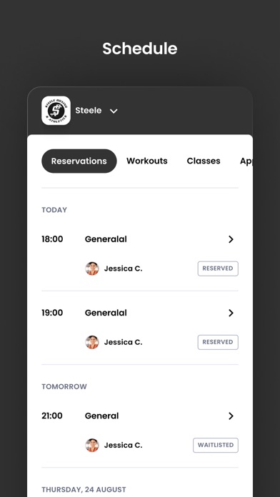 Steele Boxing and Athletics Screenshot