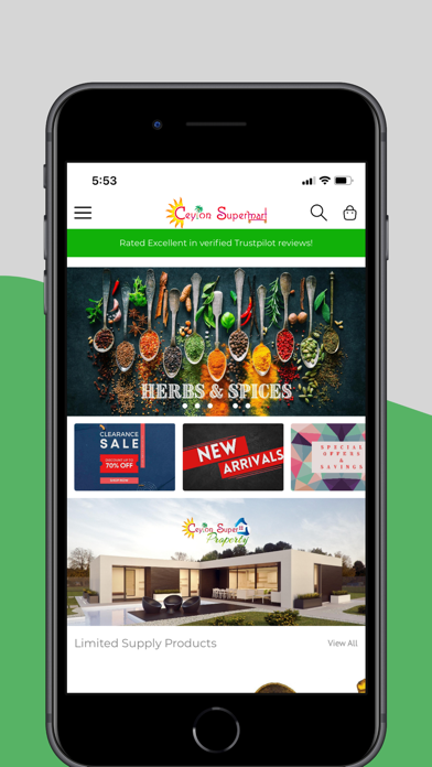 Ceylon-Supermart Screenshot