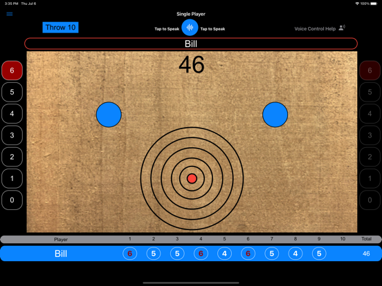 Axe Tracker iPad screenshot 6 - Sports app