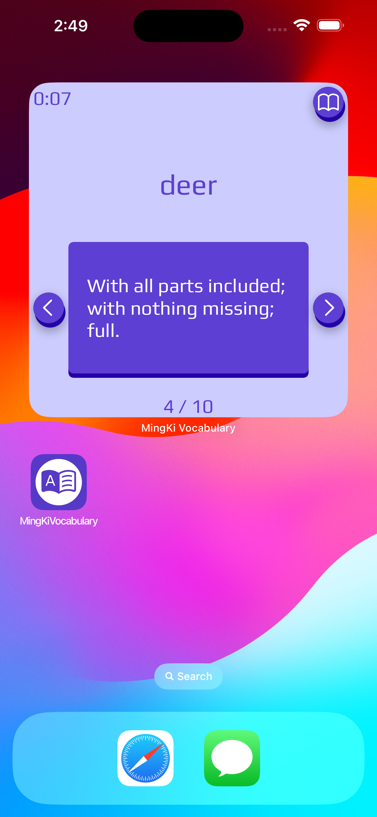 MingKi Vocabulary Games