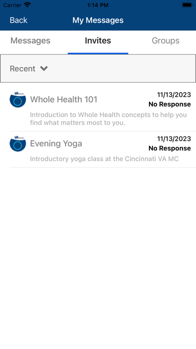 Live Whole Health Screenshot