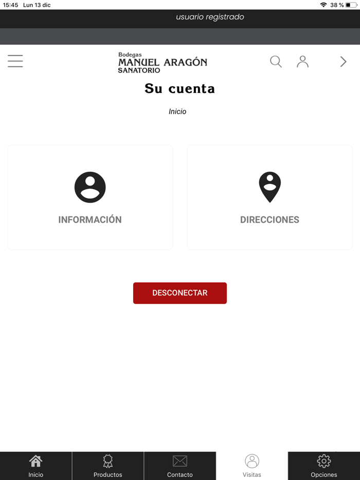 Bodega Manuel Aragón Sanatorio