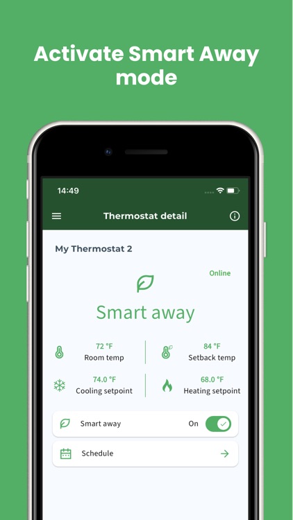 Rhapsody Thermostat Control