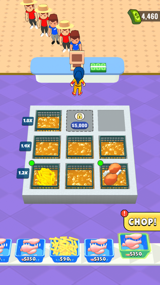 #4. Idle FryChef (iOS) 由: Lexcorp Technologies LLP