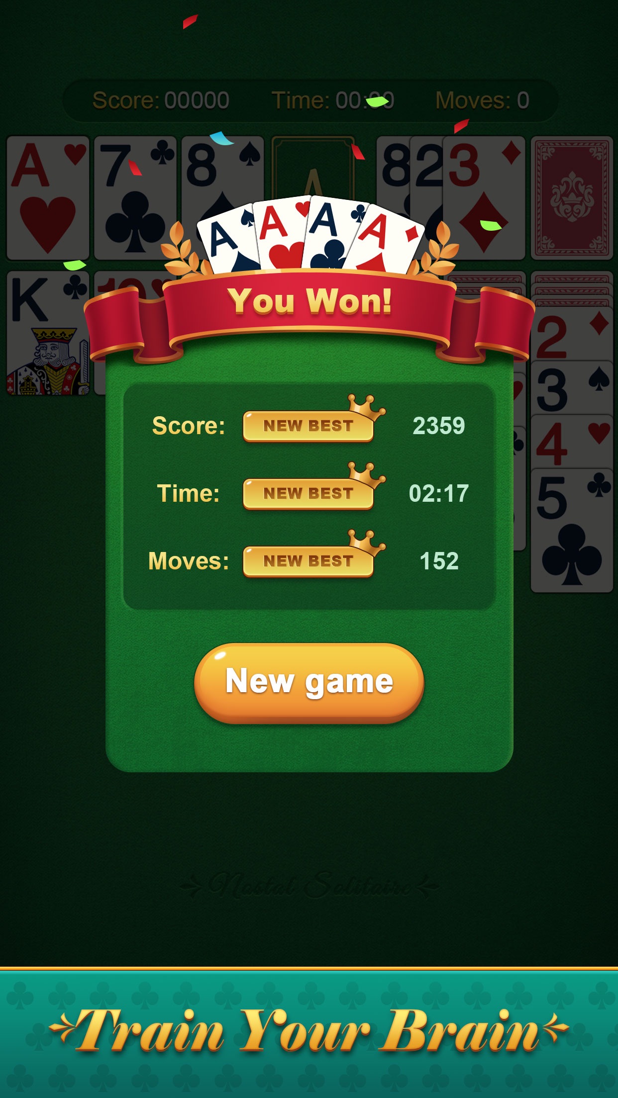 Classic Solitaire: Brain Fun screenshot 4