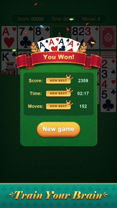 Nostal Solitaire Card Game Screenshot