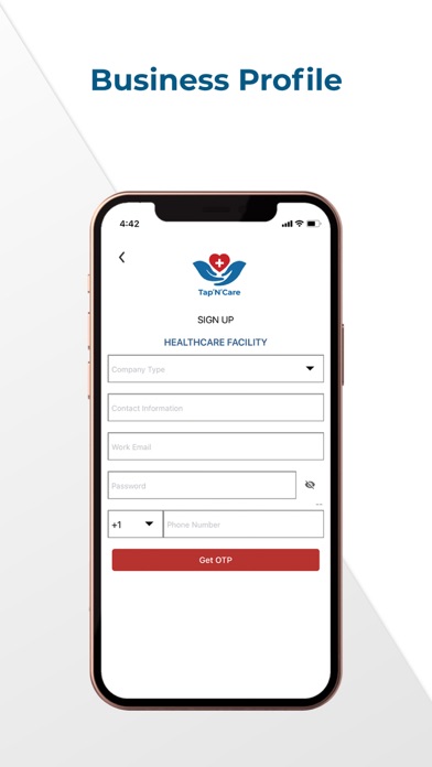 Tap'N'Care-Healthcare OnDemand Screenshot