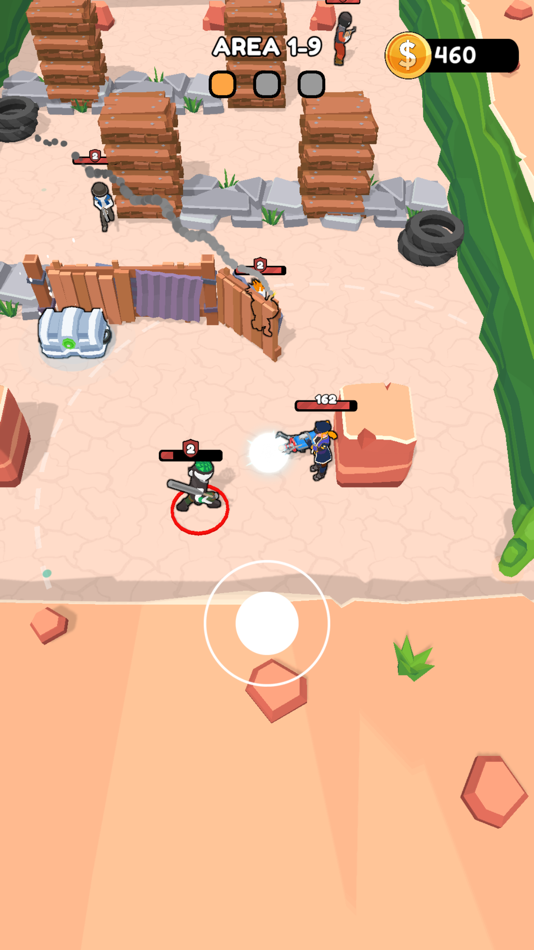 #2. Trigger Master : Shooting Game (iOS) Podle: GamerGage Studio