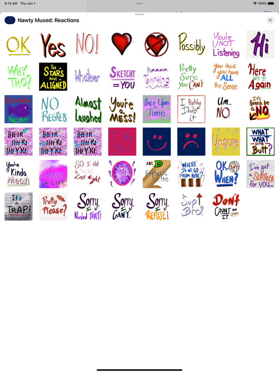 Screenshot #4 pour Nawty Mused: Text Reactions