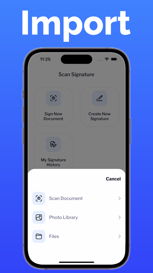 #7. iSignature - Scan Signature (iOS) Podle: Rajanibhai Sheladiya