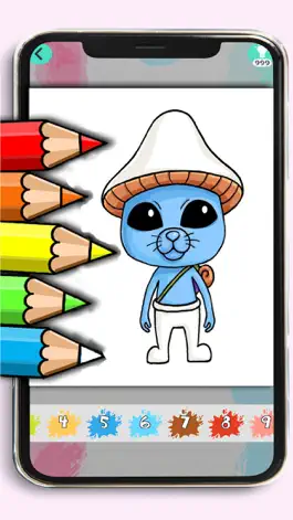 Game screenshot Smurf Cat Smart Coloring Book mod apk