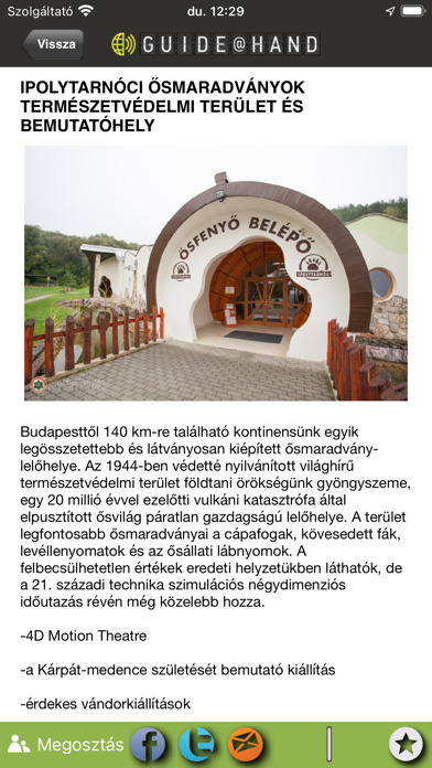 Bükki Nemzeti Park Igazgatóság Screenshot